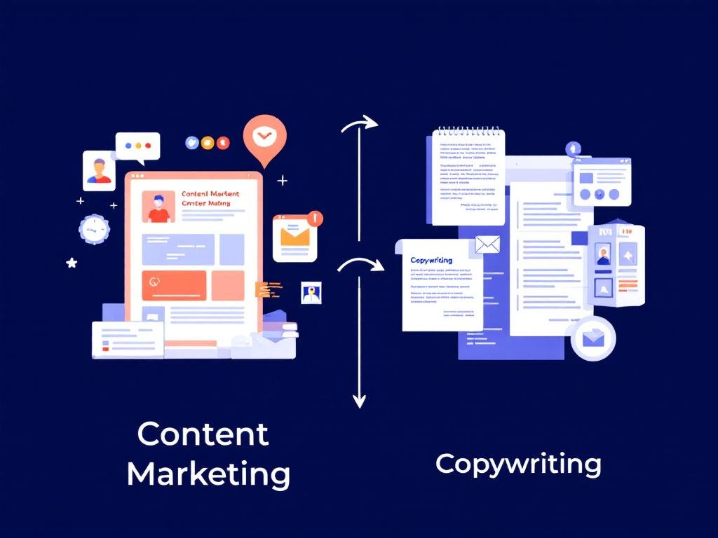 Phân Biệt Content Marketing và Copywriting